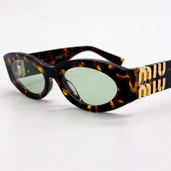 NEW MIU MIU SUNGLASSES MU11WS 14L50O HAVANA WOMEN MU 11WS SMU 11W main image 8